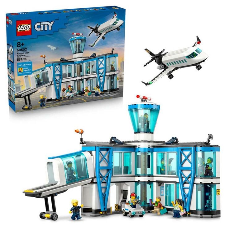 LEGO&reg; City Aeropuerto con Avi&oacute;n 60502