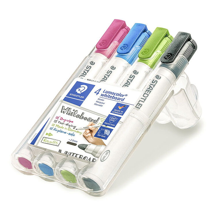 Retoladors pissarra blanca Staedtler 351 4 colors