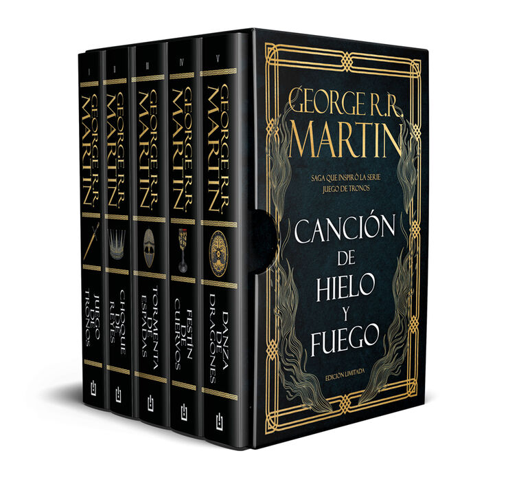 Estuche Canci&oacute;n de Hielo y Fuego (edici&oacute;n limitada)
