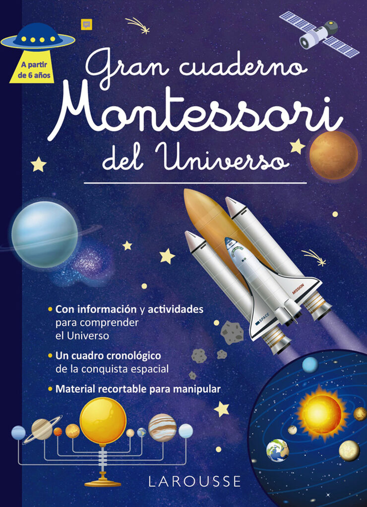 Gran cuaderno Montessori del universo