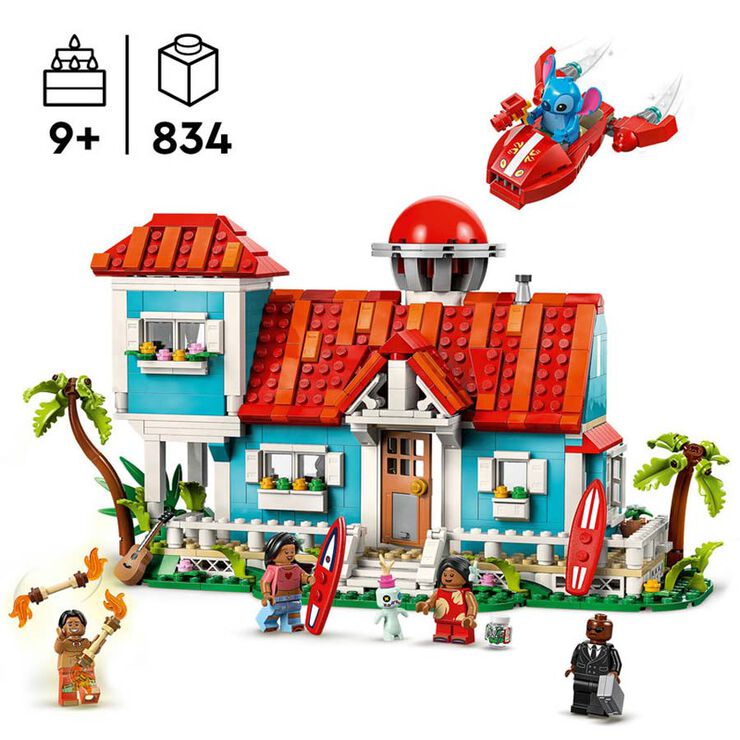 LEGO&reg; Disney&trade; Casa en la Playa de Lilo y Stitch 43268