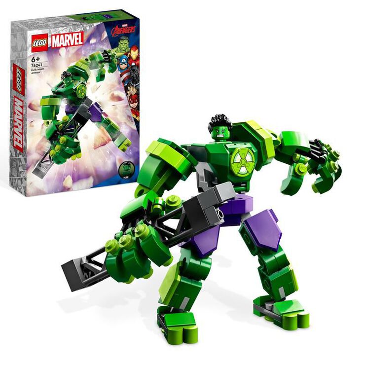 LEGO&reg; Marvel Armadura Rob&oacute;tica de Hulk 76241
