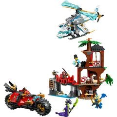 LEGO&reg; Ninjago Batalla de Vehicles Ninja al Costat de la Caseta de l&rsquo;Arbre 71857