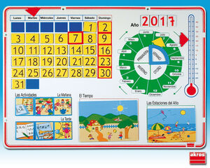 Calendario Espa&ntilde;ol Akros