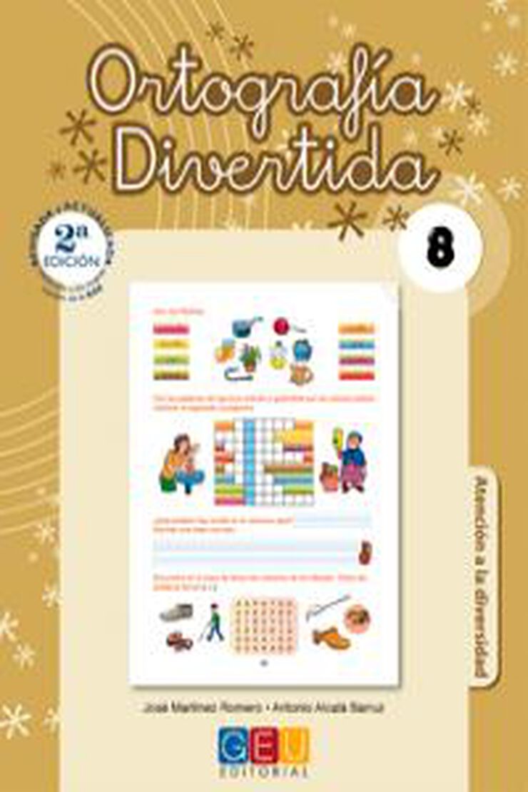 Ortograf&iacute;a Divertida 8 Grupo Editorial Univ