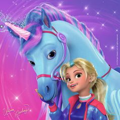 Puzle 3 X 49 peces Unicorn Academy