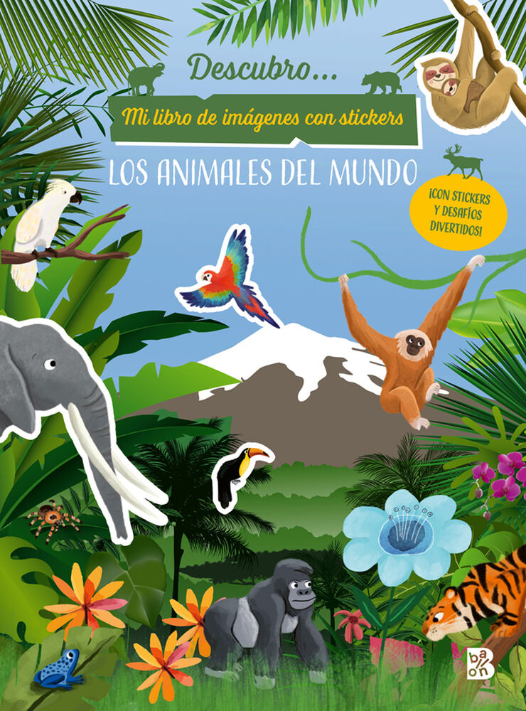 Descubro los animales del mundo - Stickers