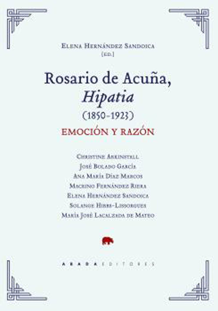 Rosario de Acu&ntilde;a, Hipatia (1850-1923)