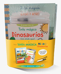 Pack tinta m&aacute;gica: Maquinas y dinosaurios