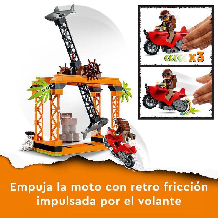 LEGO&reg; City Stuntz Desaf&iacute;o Acrob&aacute;tico: Ataque del Tibur&oacute;n 60342