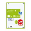 Recanvi Note book 1 Oxford A4 5x5 100+20 fulls verd