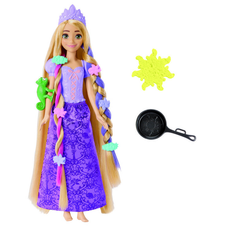Disney Princesa Nina Rapunzel Pentinats M&agrave;gics