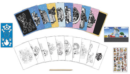 Llibre L&agrave;mina per Rascar Paw Patrol