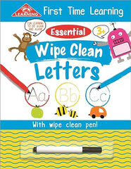 First Time Learning: Wipe Clean Letter
