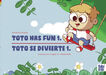 Toto has fun 1 - Toto se divierte 1