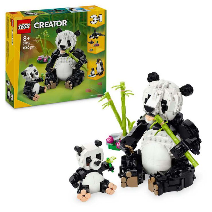 LEGO&reg; LEGO Creator Fauna Salvaje: Familia de Pandas 31165