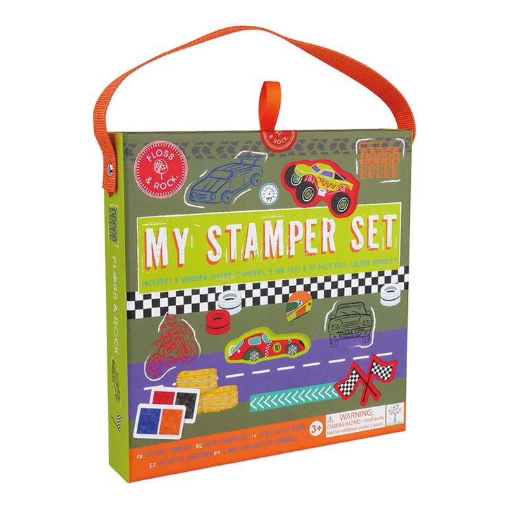 Mi Set de Tampones Floss&Rock Cars