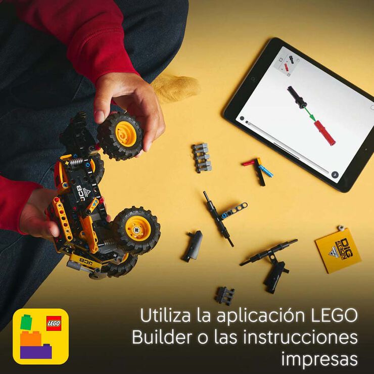 LEGO&reg; Technic Monster Jam&trade; DIGatron&trade; con Motor de Carga Manual 42199