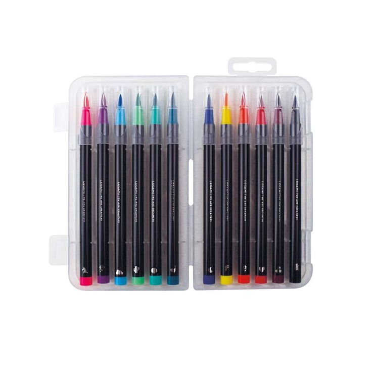 Set retoladors pinzell Legami Bright Colours