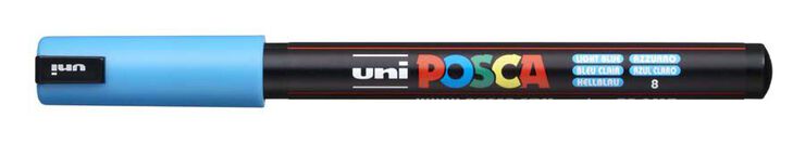 Retolador Posca PC-1MR 0,7mm blau clar