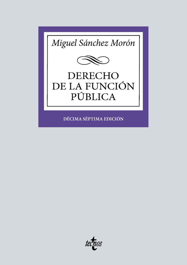 Derecho de la funci&oacute;n p&uacute;blica