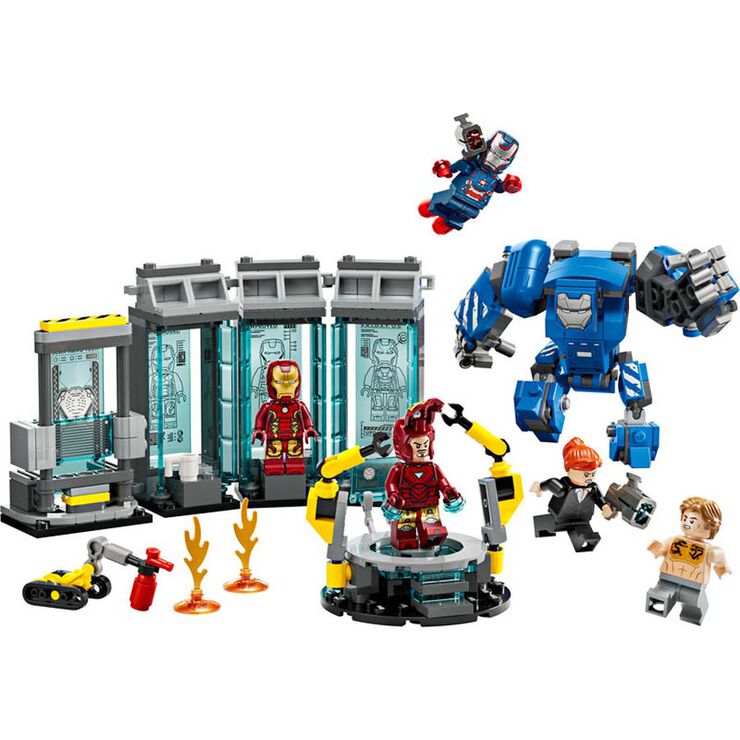 LEGO&reg; Super Heroes Laboratorio de Iron Man: Sala de Armaduras 76315