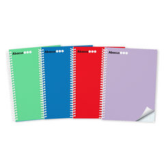Notebook A4 Abacus tapa extradura 120 hojas 5x5 azul