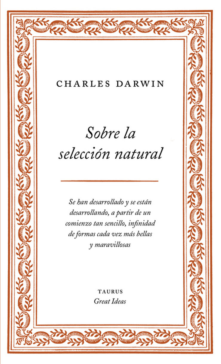 Sobre la selecci&oacute;n natural