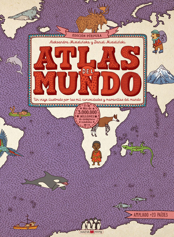 Atlas del mundo. Edici&oacute;n P&uacute;rpura