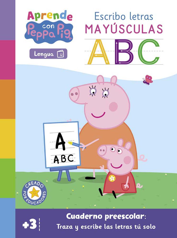 Aprende con Peppa Pig - Escribo letras may&uacute;sculas