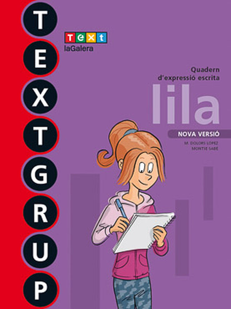 Quadern Textgrup_6 Lila (Nou) Text