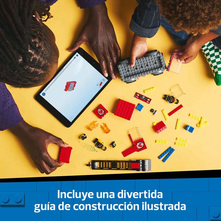 LEGO&reg; LEGO City Cami&oacute; de Bombers amb Escala 60463