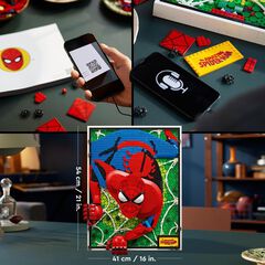 LEGO&reg; ART El Incre&iacute;ble Spider-Man Set Mural 3D 31209
