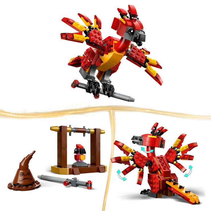 LEGO&reg; Harry Potter TM Fawkes&trade;: F&eacute;nix de Dumbledore 76448