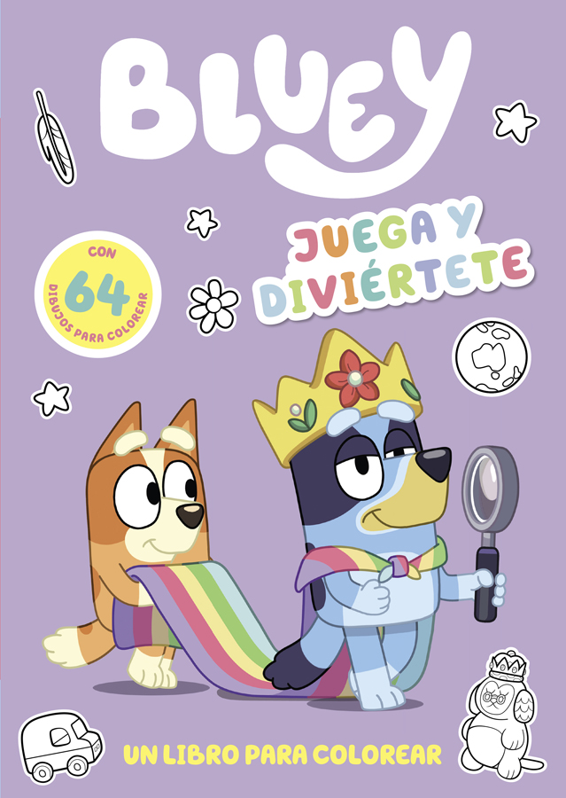 Bluey - Juega y divi&eacute;rtete. Un libro para colorear (edici&oacute;n en espa&ntilde;ol)