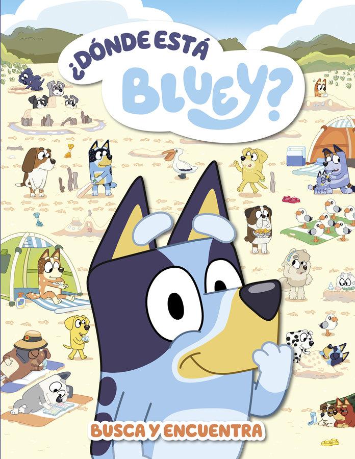Bluey. Libro juguete - &iquest;D&oacute;nde est&aacute; Bluey? (edici&oacute;n en espa&ntilde;ol)